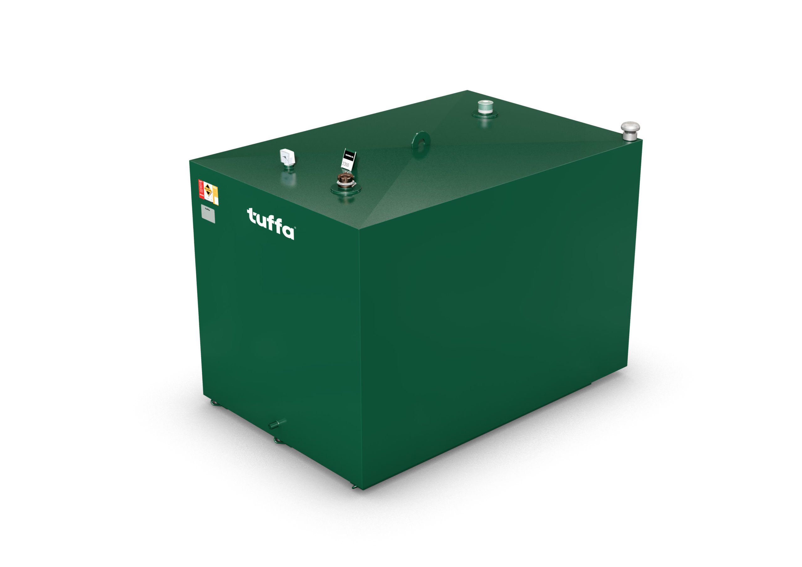 Tuffa 2300 Litre 60min Bunded Steel Fire Protected Tank