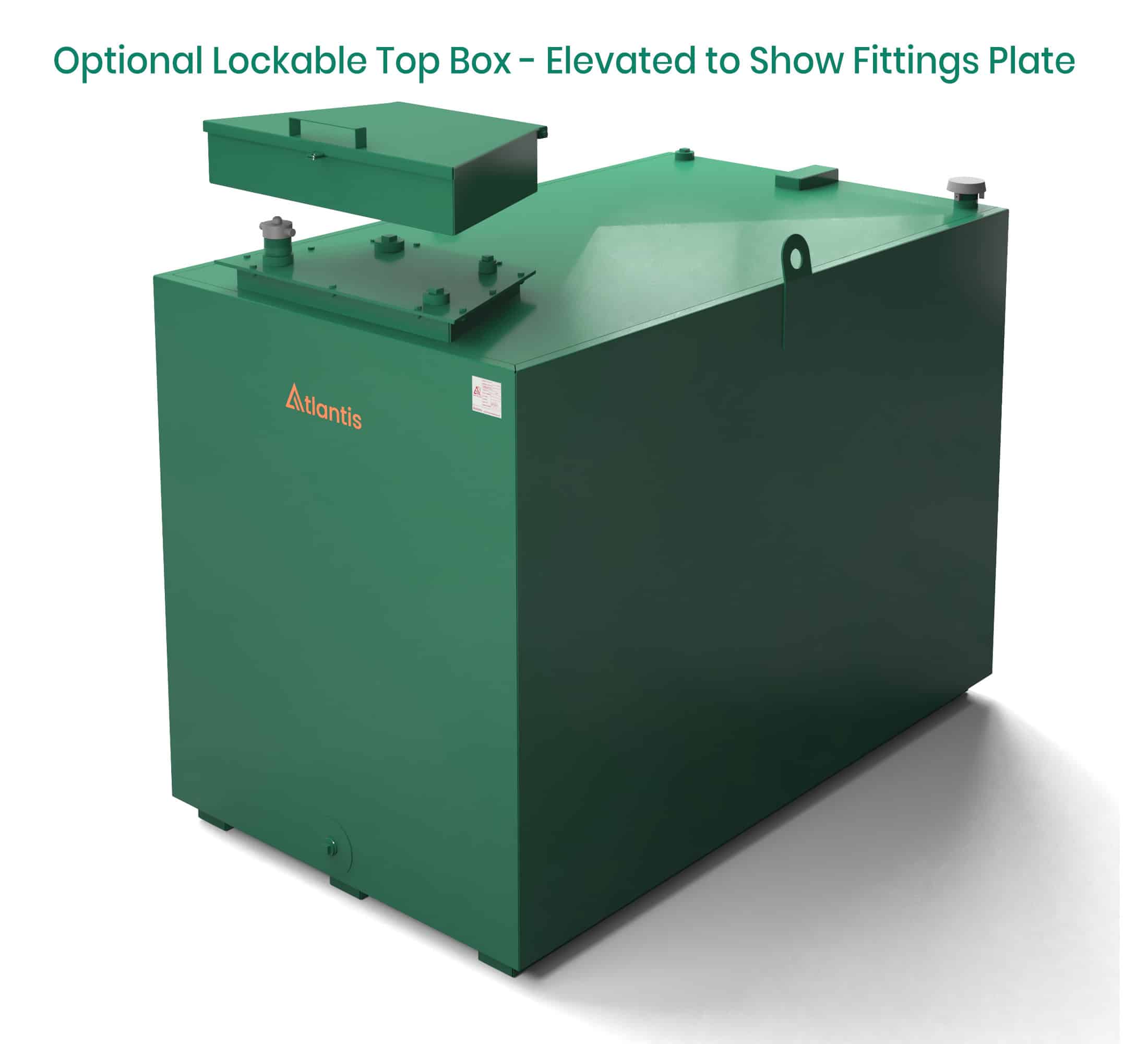 2050 Litre Steel Bunded Imperium® Heating Oil Tank - Image 4